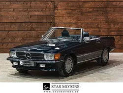 Dunkelblau uni Gebraucht 1987 Mercedes SL420 Cabrio | 39.990 €