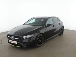 Schwarz Gebraucht 2018 Mercedes A250 AMG line Limousine | 24.230 € (Fairer Preis)