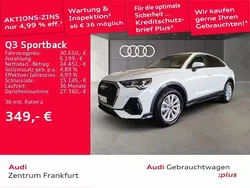 Weiß Gebraucht 2022 Audi Q3 Sportback Performance SUV | 30.650 € (Guter Preis)