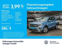 Clear blue metallic Gebraucht 2024 VW T-Cross Life SUV | 23.230 € (Fairer Preis)