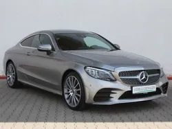 Mojavesilber metalliclack 859u Gebraucht 2021 Mercedes C200 AMG line Coupé | 34.780 € (Guter Preis)
