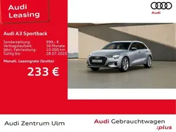 Florettsilber metallic (metallic) Gebraucht 2024 Audi A3 Sportback Advanced Plus Limousine | 29.740 € (Guter Preis)