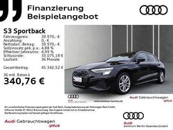 Schwarz Gebraucht 2024 Audi S3 Ambiente Limousine | 39.970 € (Fairer Preis)