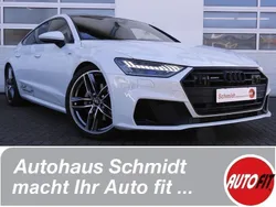 White metallic Gebraucht 2019 Audi A7 Sportback S-Line Kleinwagen | 54.900 € (Teuer)