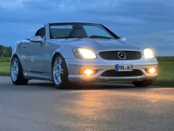 Silber Gebraucht 2002 Mercedes SLK32 AMG AMG Cabrio | 24.990 € (Teuer)