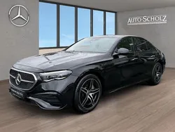 Schwarz Gebraucht 2024 Mercedes E200 AMG Limousine | 55.591 € (Fairer Preis)