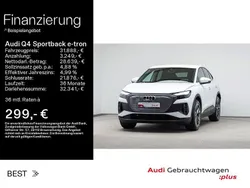 Gletscherweiß metallic Gebraucht 2023 Audi Q4 Sportback e-tron Ambiente SUV | 31.888 € (Guter Preis)