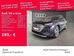 Auroraviolett metallic/aurorav Gebraucht 2022 Audi Q4 e-tron Advanced SUV | 29.650 € (Superpreis)