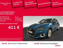 Atollblau metallic Gebraucht 2021 Audi A3 Sportback e-tron Ambiente Limousine | 22.850 € (Guter Preis)