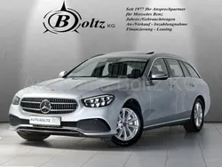 Hightechsilber (metallic) Gebraucht 2021 Mercedes E220 Avantgarde Kombi | 33.800 € (Fairer Preis)