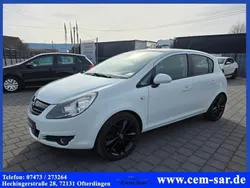 Schwarz Gebraucht 2010 Opel Corsa Color Edition Kleinwagen | 2.799 € (Guter Preis)