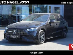 Schwarz Gebraucht 2024 Mercedes C300e AMG Limousine | 41.990 € (Superpreis)