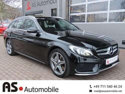Obsidianschwarz Gebraucht 2017 Mercedes C250 AMG Kombi | 18.790 € (Fairer Preis)