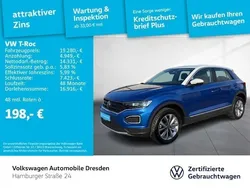 Blau Gebraucht 2020 VW T-Roc Style SUV | 19.280 € (Superpreis)