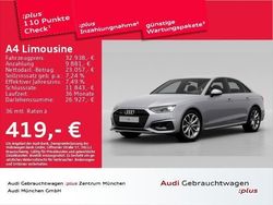 Florettsilber metallic Gebraucht 2024 Audi A4 Advanced Limousine | 34.678 € (Fairer Preis)