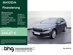 Quarzgrau metallic Gebraucht 2021 Skoda Enyaq iV SUV | 28.930 € (Fairer Preis)