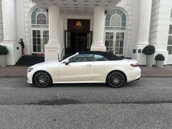Weiß Gebraucht 2021 Mercedes E450 AMG line Cabrio | 57.400 € (Teuer)