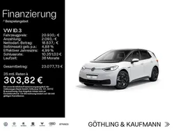 Weiß Gebraucht 2021 VW ID.3 Pro Kleinwagen | 20.930 € (Fairer Preis)