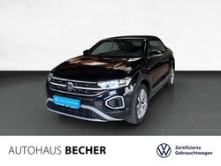 Schwarz Gebraucht 2023 VW T-Roc Cabriolet Move Cabrio | 32.990 € (Fairer Preis)