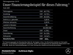 Lack kosmosschwarz (metallic) Gebraucht 2024 Mercedes CLA220 AMG Limousine | 40.769 € (Etwas zu teuer)