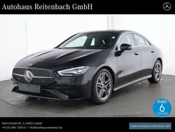 Lack kosmosschwarz Gebraucht 2024 Mercedes CLA200 AMG Coupé | 36.388 € (Fairer Preis)