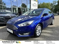 Indicblau metallic Gebraucht 2015 Ford Focus Titanium Limousine | 7.990 € (Fairer Preis)
