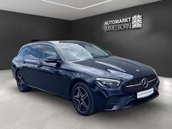 Blau Gebraucht 2021 Mercedes E300 AMG Limousine | 31.650 € (Superpreis)