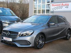 Grau Gebraucht 2016 Mercedes A200 AMG line Limousine | 17.490 € (Etwas zu teuer)