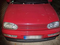 Rot Gebraucht 1997 VW Golf Cabriolet Cabrio | 2.000 € (Guter Preis)