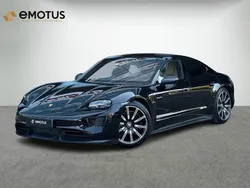 Schwarz Gebraucht 2020 Porsche Taycan Turbo Limousine | 73.990 € (Fairer Preis)