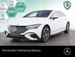 Polarweiß Gebraucht 2024 Mercedes EQE300 AMG Limousine | 48.990 € (Guter Preis)