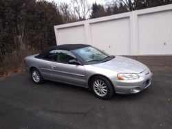 Silber Gebraucht 2002 Chrysler Sebring Cabriolet Cabrio | 1.800 € (Superpreis)