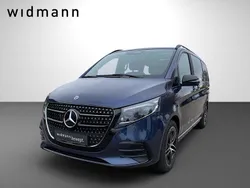 Lackfarbe sodalithblau metallic mb5842 Gebraucht 2024 Mercedes V300 Exclusive Van / Kleinbus | 95.795 €