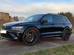 Schwarz Gebraucht 2021 VW Tiguan Allspace R-line SUV | 29.999 € (Guter Preis)
