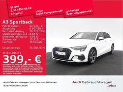 Ibisweiß Gebraucht 2023 Audi A3 Sportback e-tron Ambiente Kleinwagen | 31.482 €