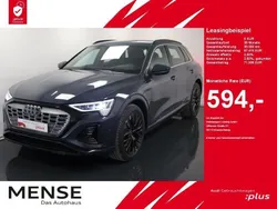 Plasmablau Gebraucht 2024 Audi Q8 e-tron S-Line SUV | 67.415 € (Etwas zu teuer)