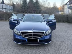 Blau Gebraucht 2020 Mercedes C220 Exclusive Limousine | 27.000 € (Etwas zu teuer)