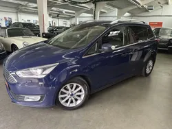 Blau Gebraucht 2018 Ford Grand C-Max Titanium Van / Kleinbus | 9.880 € (Fairer Preis)