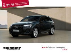 Mythosschwarz metallic Gebraucht 2025 Audi Q7 S-Line SUV | 62.480 € (Teuer)