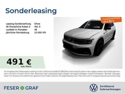 Pure white Gebraucht 2021 VW Tiguan Highline SUV | 37.950 € (Teuer)