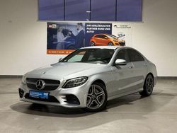 Silber Gebraucht 2019 Mercedes C220 AMG line Limousine | 26.999 €