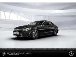 Schwarz Gebraucht 2018 Mercedes C220 Avantgarde Limousine | 24.590 € (Etwas zu teuer)