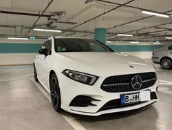 Weiß Gebraucht 2018 Mercedes A180 AMG line Limousine | 18.300 € (Fairer Preis)