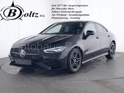 Kosmosschwarz Gebraucht 2023 Mercedes CLA200 AMG line Coupé | 37.700 € (Etwas zu teuer)