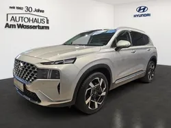 Typhoon silver / met Gebraucht 2023 Hyundai Santa Fe Prime SUV | 44.999 € (Fairer Preis)