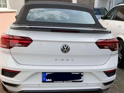Weiß Gebraucht 2020 VW T-Roc Cabriolet R-line Cabrio | 28.000 € (Etwas zu teuer)
