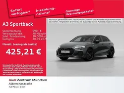 Grau Neu 2025 Audi A3 Sportback e-tron S-Line Limousine | 46.890 € (Guter Preis)