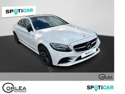 Weiß Gebraucht 2021 Mercedes C200 AMG line Coupé | 31.990 € (Superpreis)
