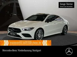 Weiß Gebraucht 2021 Mercedes CLA250e AMG Limousine | 35.890 € (Teuer)