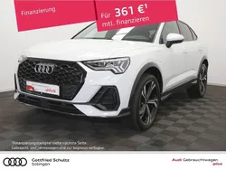 Weiß Gebraucht 2022 Audi Q3 Sportback S-Line SUV | 36.950 € (Teuer)